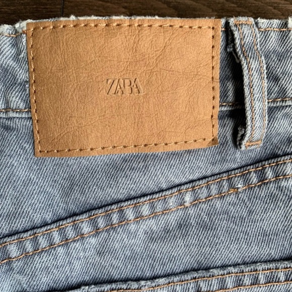 NWT Zara hi rise ankle length grey denim pants - Picture 13 of 13